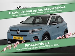 Citroën ë-C3 - Max 113pk 44 kWh 3 Fasen Head-Up Achteruitrijcamera