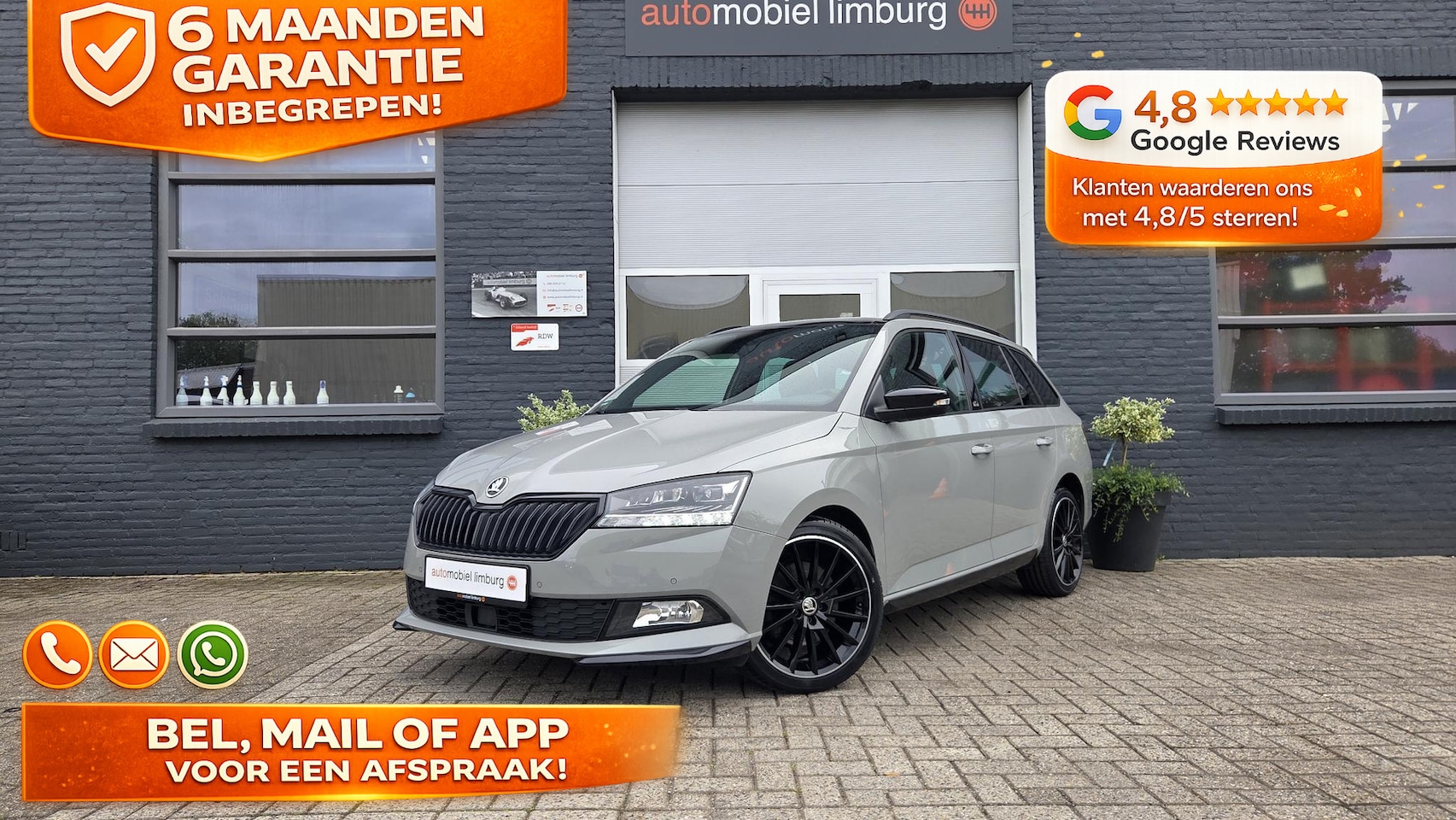 Skoda Fabia Combi - 1.0 TSI Monte Carlo | AUTOMAAT | PANO | LED | CAMERA | UNIEK!! - AutoWereld.nl