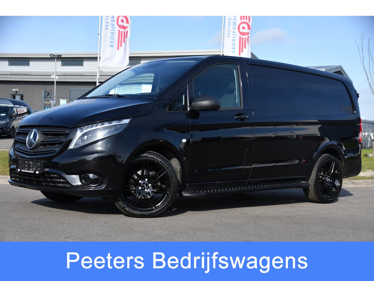 Mercedes-Benz Vito - 116 CDI L2 Black Edition Camera, Cruise, Carplay, 164pk, LED, Stoelverwarming, Standkachel - AutoWereld.nl