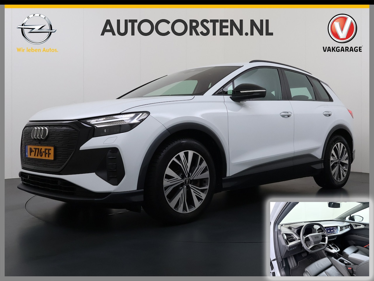 Audi Q4 e-tron - 50 Quattro 300pk 82kWh BOMVOL Leer SONOS®-Hifi Navi Camera Adap.Cruise Elek.Stoelen+Memory - AutoWereld.nl