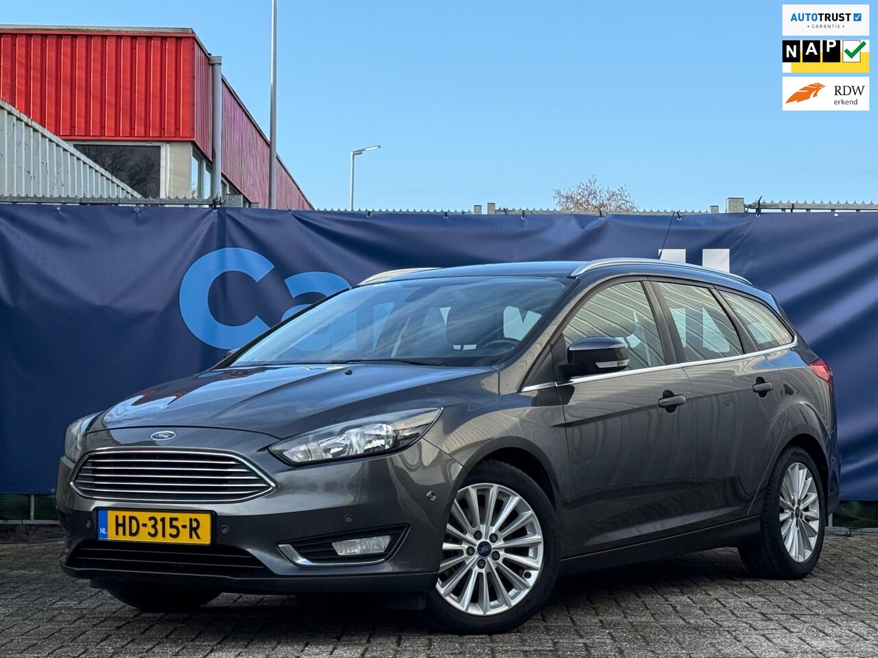 Ford Focus Wagon - 1.5 Titanium Edition (150PK) 2e Eigenaar,Trekhaak,Climate,Navi,Camera,Cruise,PDC,N.A.P!Apk - AutoWereld.nl