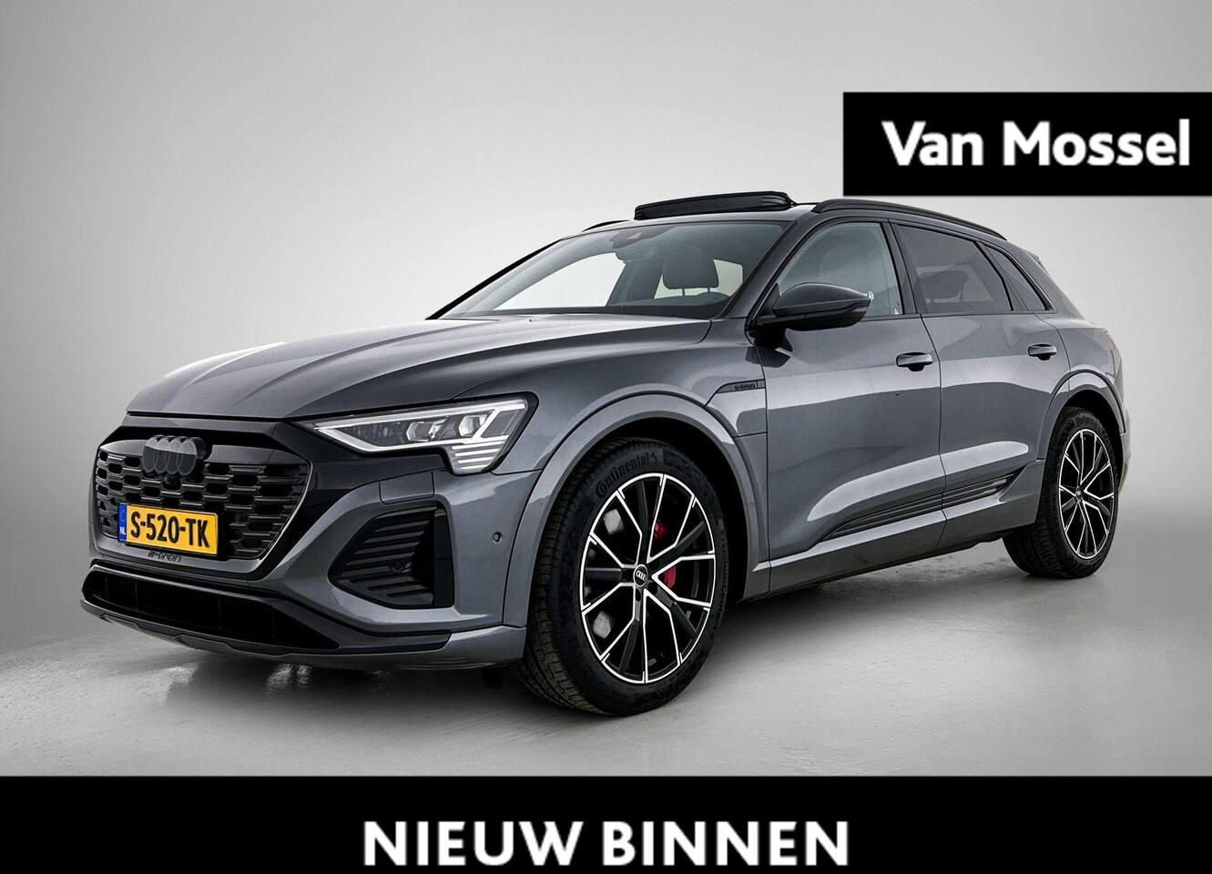 Audi Q8 e-tron - 50 quattro S Edition 95 kWh 340 PK | S-line | Automaat | Navigatie | Panoramadak | Camera - AutoWereld.nl