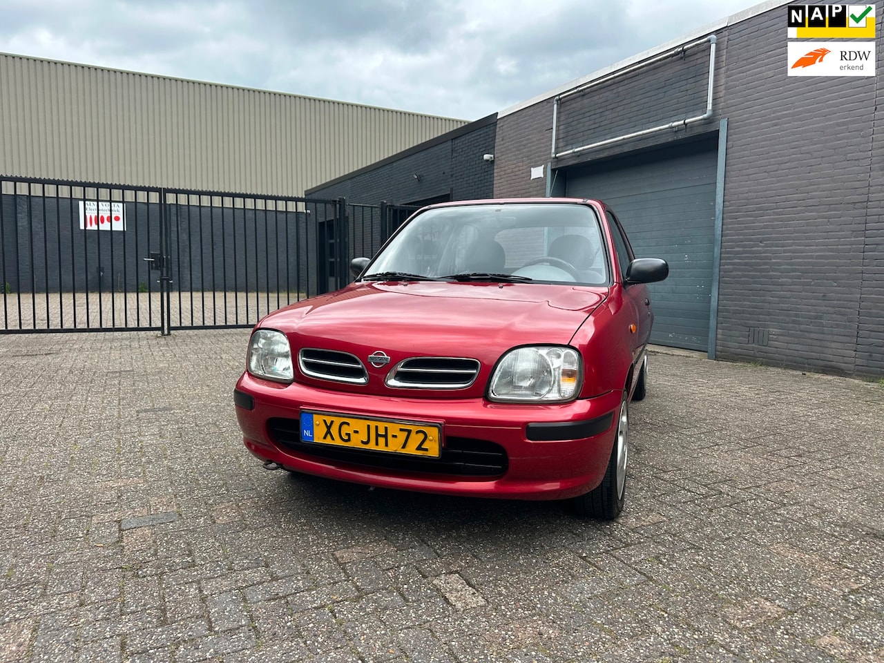 Nissan Micra - 1.3 GL N-CVT Automaat Airbag Stuurbekrachtiging APk NAP. - AutoWereld.nl