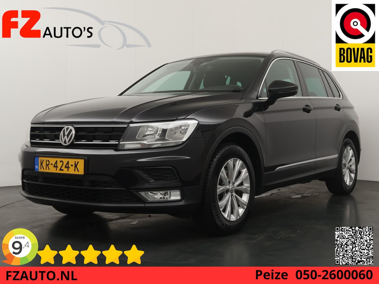Volkswagen Tiguan - 1.4 TSI Connected Series - Navigatie - Climate Control - Trekhaak - AutoWereld.nl
