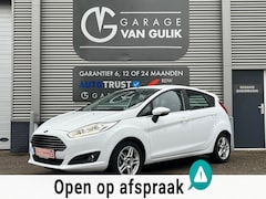 Ford Fiesta - 1.0 EcoBoost Titanium 101PK Trekhaak, Navi, Clima, Cruise, Isofix, ElektrRamen+Spiegels, P
