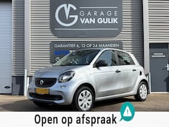 Smart Forfour - 1.0 71PK Pure Airco, CruiseControl, Leder, Isofix, Radio/CdSpeler, Start/Stop, Bluetooth,