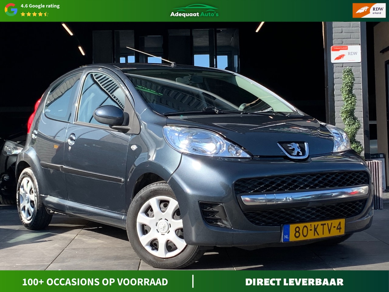 Peugeot 107 - 1.0-12V XS|AUT|Airco|El.Ramen|NAP|APK|AUX - AutoWereld.nl