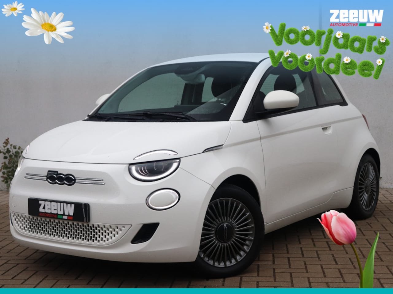Fiat 500e - Icon 42 kWh | Navi | LED | Carplay | Comfort | PDC | 17" - AutoWereld.nl