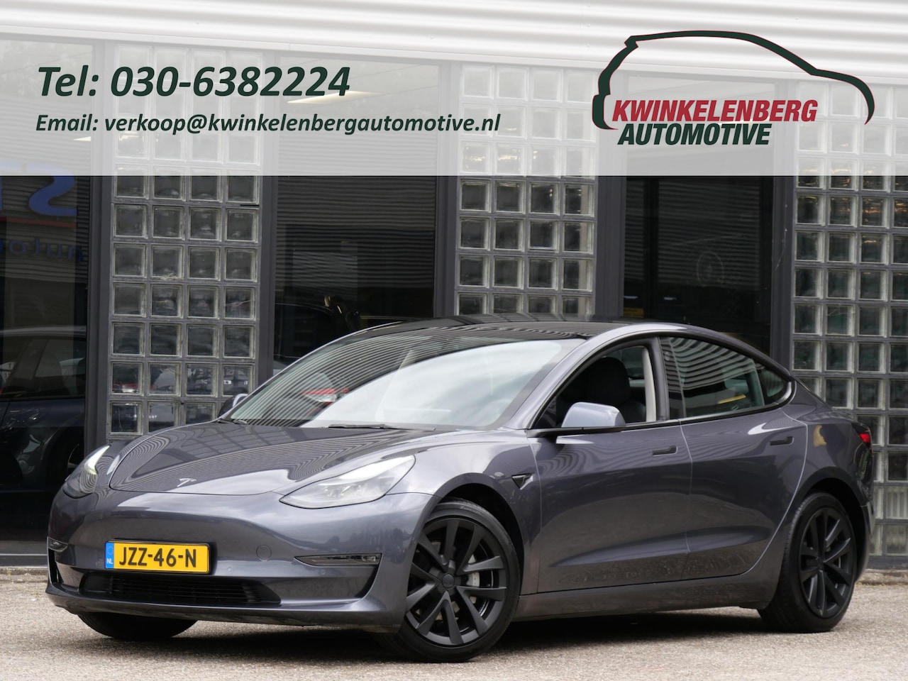Tesla Model 3 - 75kWh LONG RANGE AWD/ ELEKT. KLEP/ PREMIUM AUDIO - AutoWereld.nl