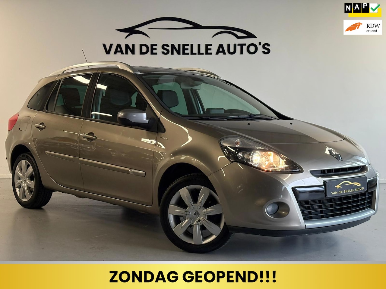 Renault Clio Estate - 1.6-16V Night & Day AUTOMAAT/NAP/CRUISE - AutoWereld.nl