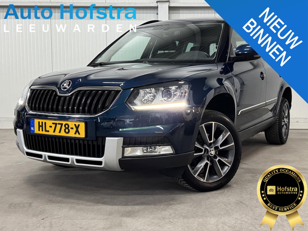 Skoda Yeti Outdoor - 1.2 TSI Greentech Edition AUTOMAAT LED XENON NAVI STOELV. TREKHAAK LMV - AutoWereld.nl