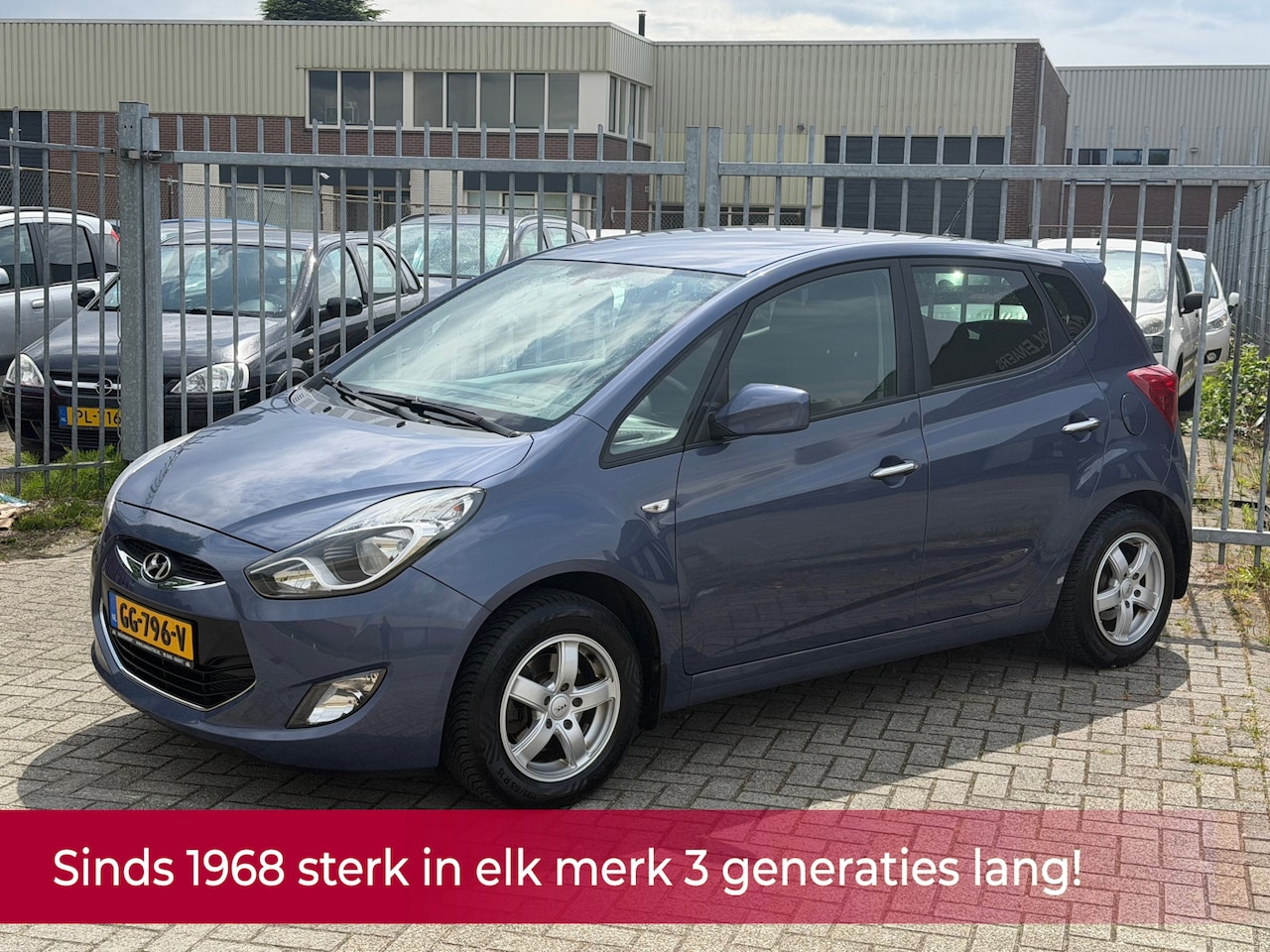 Hyundai ix20 - 1.4i i-Motion 5 deurs hoge instaap! Airco ECC l Cruise l Trekhaak l MTF-stuur! GOED ONDERH - AutoWereld.nl