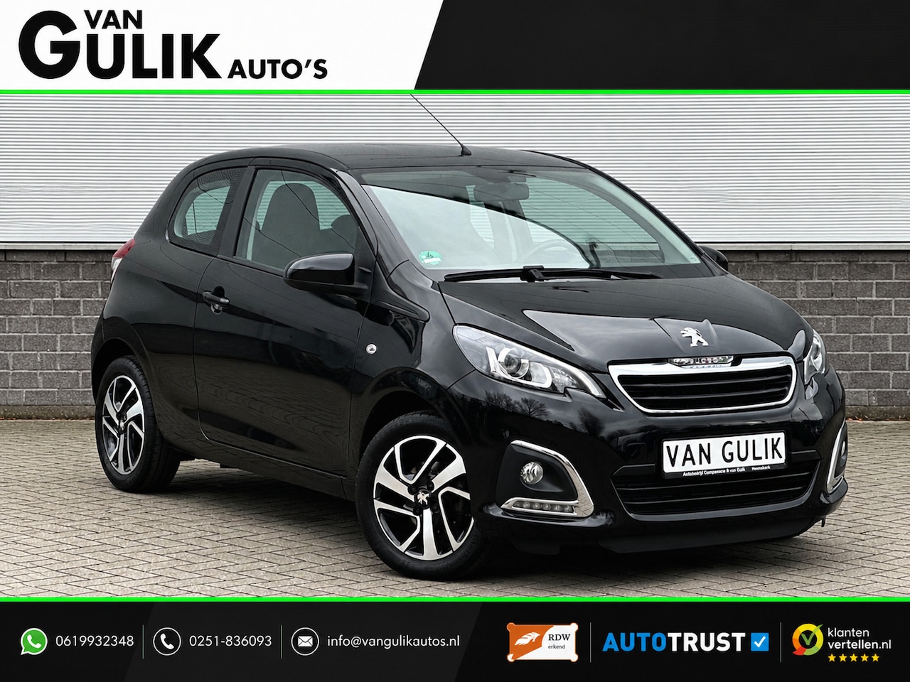 Peugeot 108 - 1.0 e-VTi Allure | Carplay | Camera | LED | Airco | - AutoWereld.nl