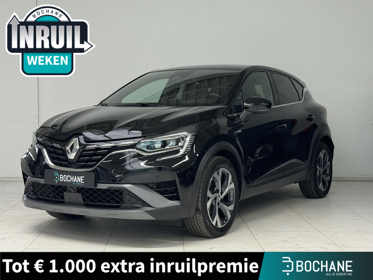 Renault Captur - 1.6 E-Tech Plug-in Hybrid 160 R.S. Line | Navigatie | Cruise control adaptief | Stoel + st - AutoWereld.nl