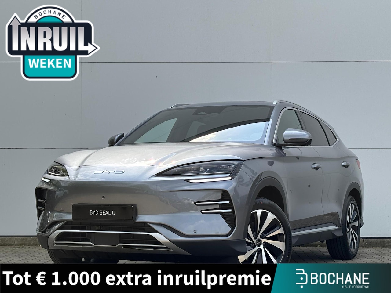 BYD Seal U - Design 87 kWh Apple carplay Leder stoelverwarming van € 49.800 nu voor €43.900 - AutoWereld.nl