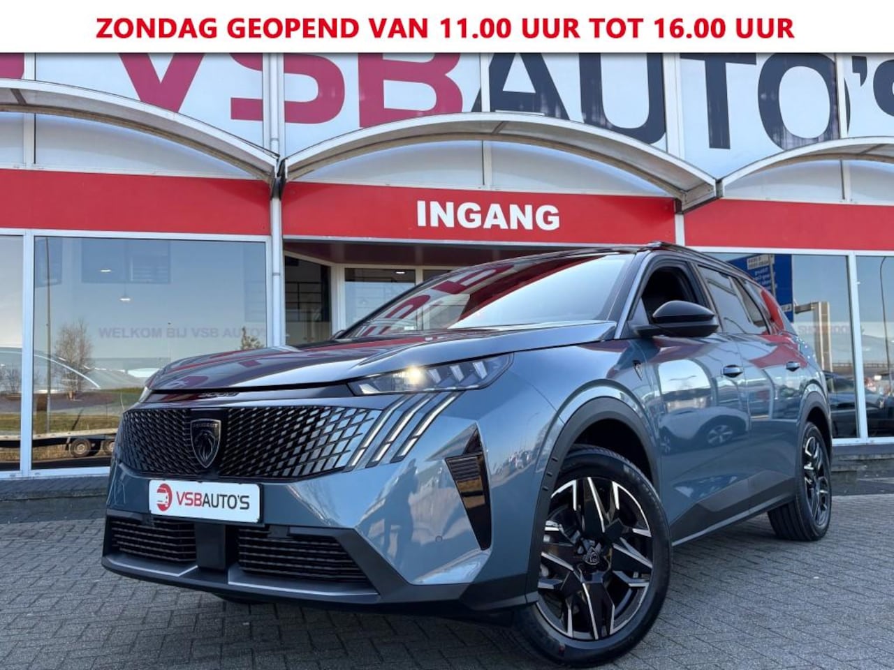 Peugeot 5008 - 1.2 HYBRID 145PK AUT. GT 7-PRS NIEUW LED NAVI CAMERA CARPLAY WINTER-PAKKET - AutoWereld.nl