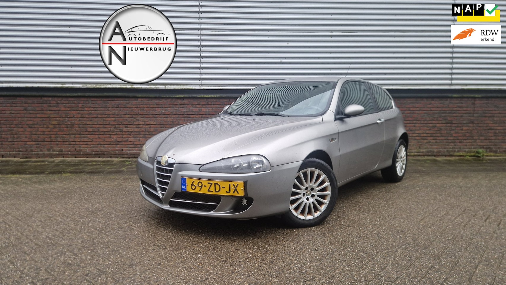 Alfa Romeo 147 - 1.6 T.Spark Airco - Elek ramen - 2 sleutels - NWE APK - AutoWereld.nl