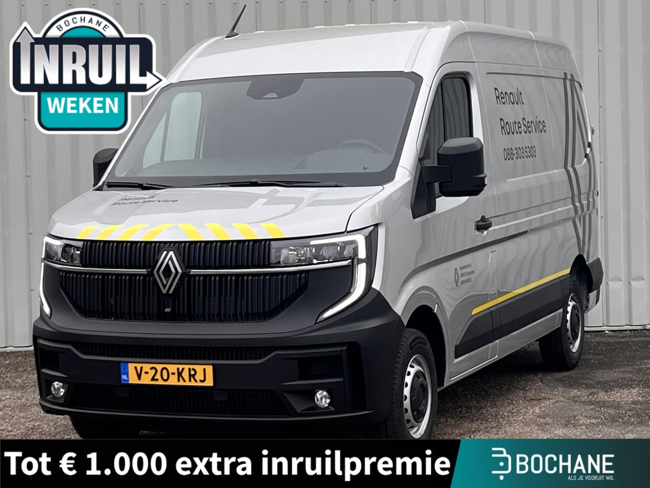 Renault Master - T35 2.0 dCi 130 L2H2 Advance | Trekhaak | Bedrijfswageninrichting | Apple Carplay/Android - AutoWereld.nl