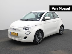 Fiat 500 - Icon 42 kWh | Cruise Control | Achteruitrijcamera | Keyless | Climate Control | Apple Carp