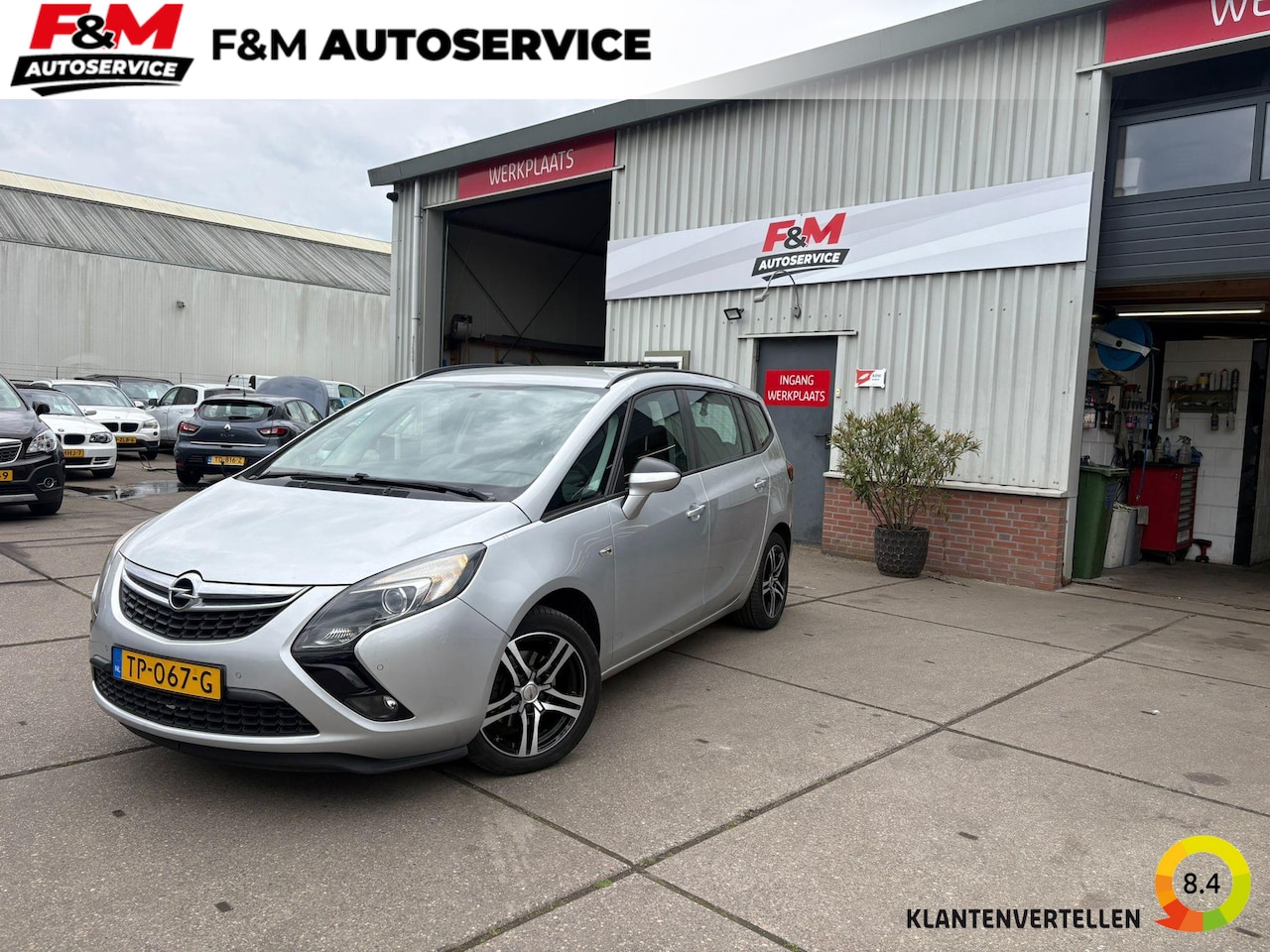 Opel Zafira Tourer - 1.4 Edition 7p. Clima, stoel-stuur verwarming, fietsendrager - AutoWereld.nl
