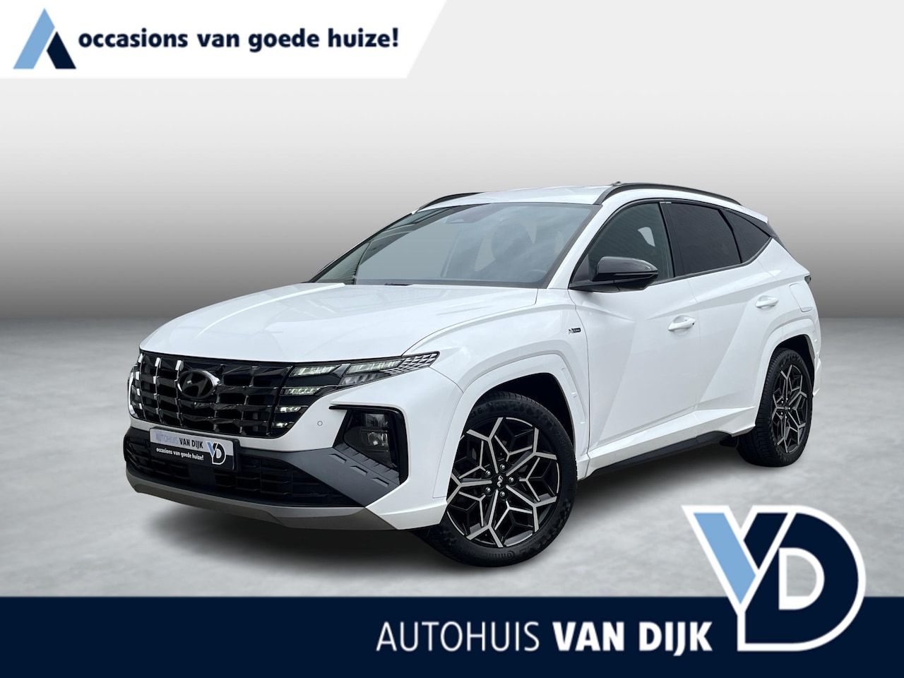 Hyundai Tucson - 1.6 T-GDI HEV N-Line | Adapt.Cruise/360° Camera/Stoel+Stuurverwarming/Apple CarPlay-Androi - AutoWereld.nl
