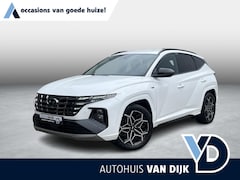 Hyundai Tucson - 1.6 T-GDI HEV N-Line | Adapt.Cruise/360° Camera/Stoel+Stuurverwarming/Apple CarPlay-Androi