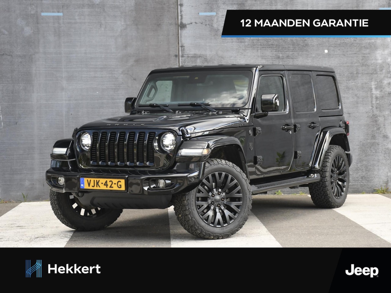 Jeep Wrangler - Brute 2.0 Turbo 265pk Automaat TARGA-TOP | LEDER | 20''LM | CAMERA | ADAPT. CC - AutoWereld.nl
