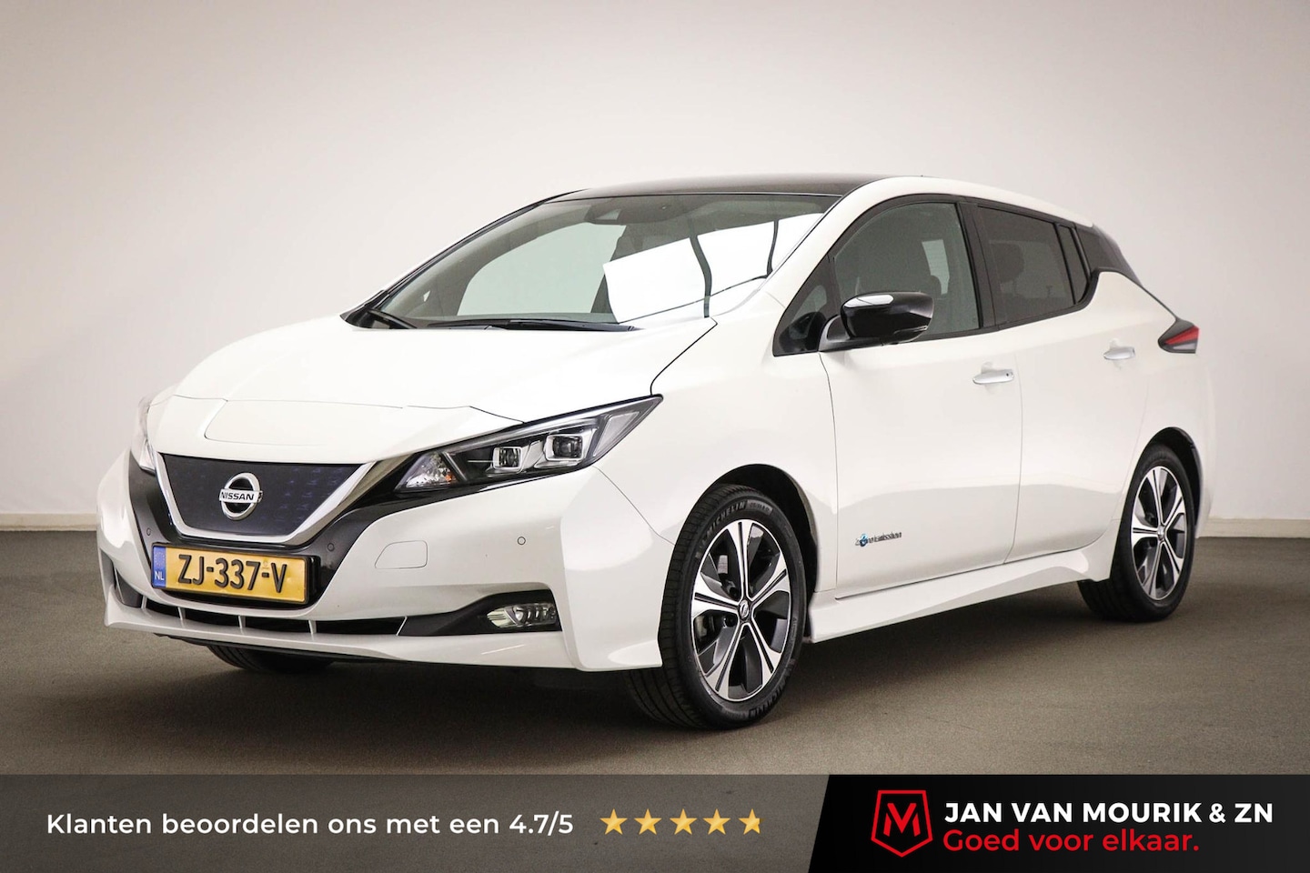 Nissan LEAF - Tekna 40 kWh | SOH 86% | ACHTERBANKVERWARMING | DAB | APPLE | 360 CAMERA - AutoWereld.nl