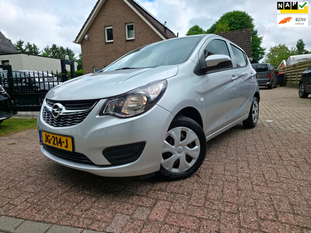 Opel Karl - 1.0 ecoFLEX Edition 1.0 ecoFLEX Edition, Airco, Cruise, 5-deurs - AutoWereld.nl