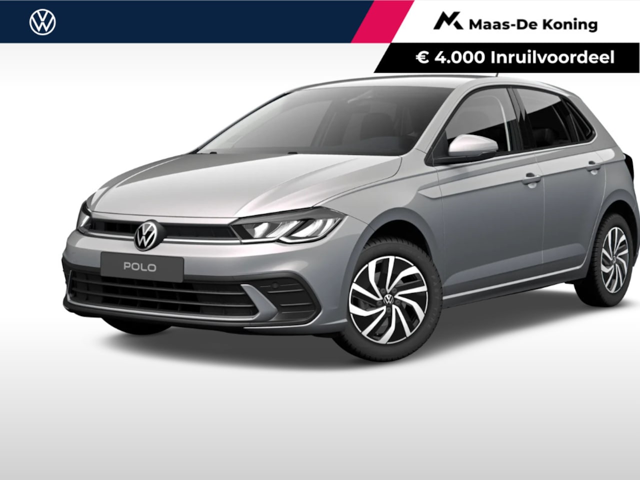 Volkswagen Polo - 1.0 TSi 95pk Life Edition · Camera · Apple/Android Car Play · P-Sensoren · 15'' Inch · MEG - AutoWereld.nl