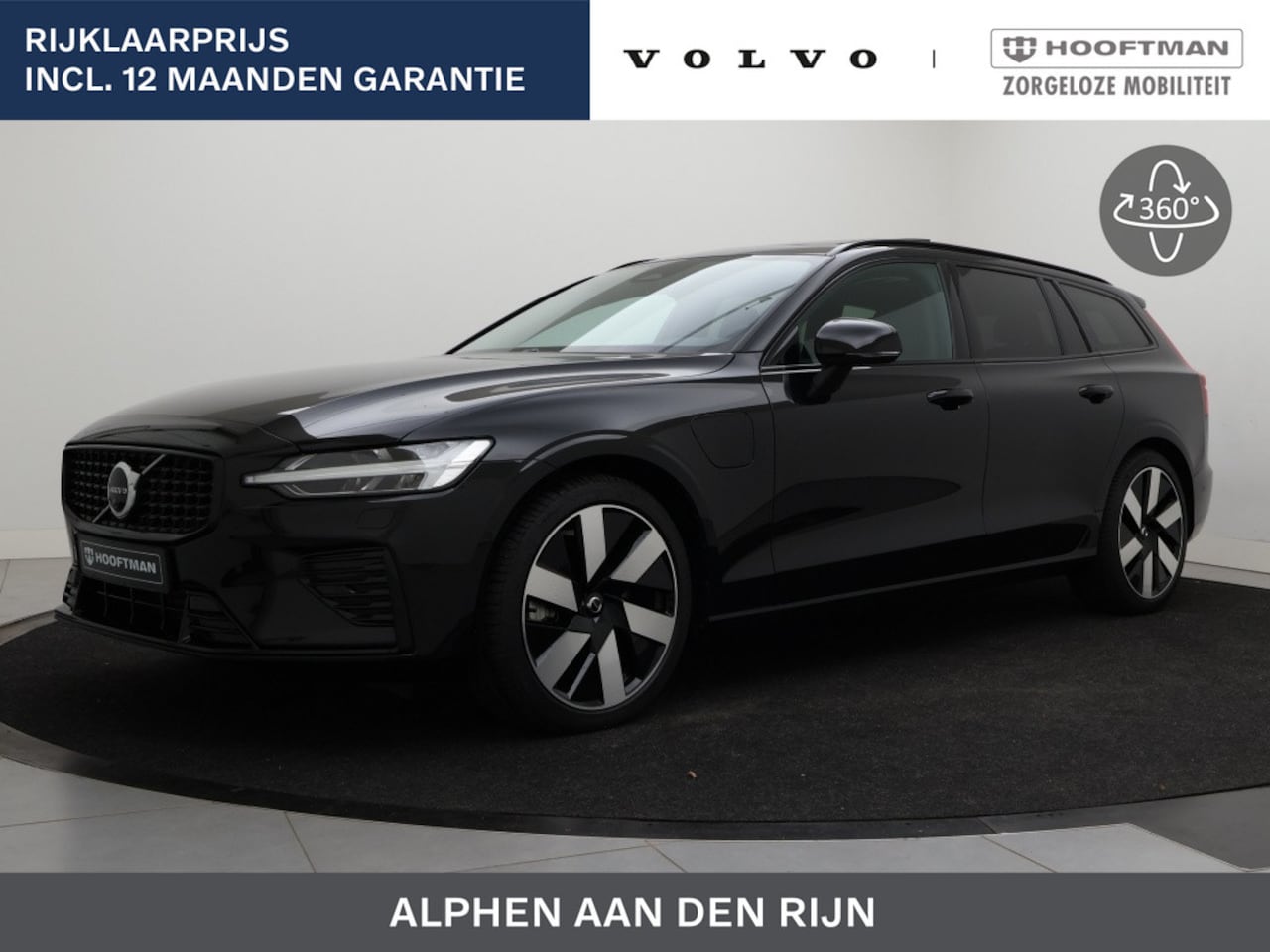 Volvo V60 - T6 PLUG-IN HYBRID LONG RANGE PLUS DARK 360GR CAM HEAD-UP DISPLAY - AutoWereld.nl