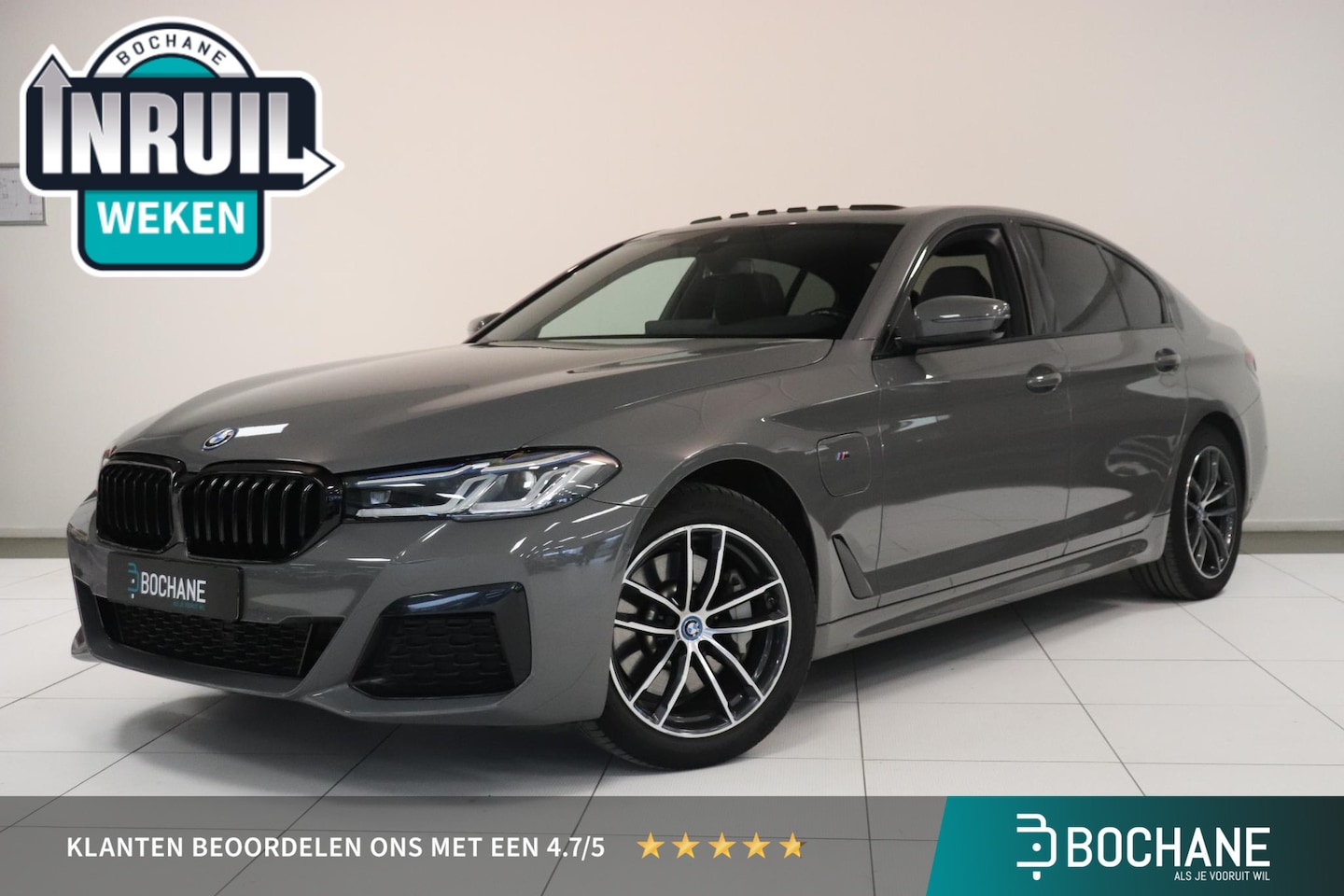 BMW 5-serie - 530e Business Edition Plus | Panoramadak | M-sport | Laser LED | SoH 95% | Leder | Memory - AutoWereld.nl