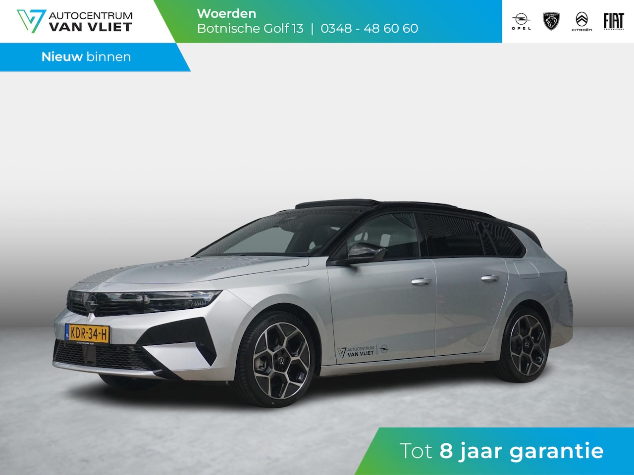 Opel Astra Sports Tourer - 1.6 Turbo Plug In Hybrid Ultimate Leder Alcantara - AutoWereld.nl