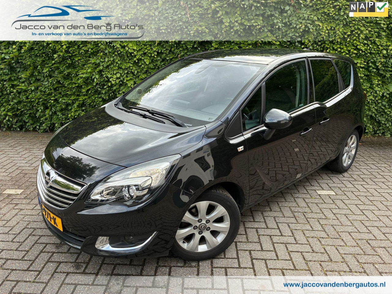 Opel Meriva - 1.4 Turbo Blitz I Leer I Navigatie - AutoWereld.nl