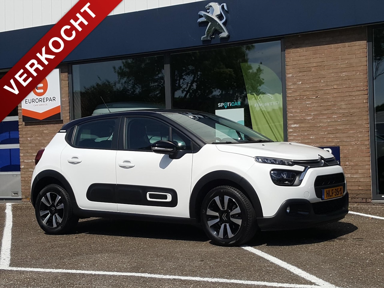 Citroën C3 - SHINE 1.2 PT-110pk S&S (Vol)Automaat/EAT6 | Apple Carplay & Android Auto | Navigatie | Cru - AutoWereld.nl