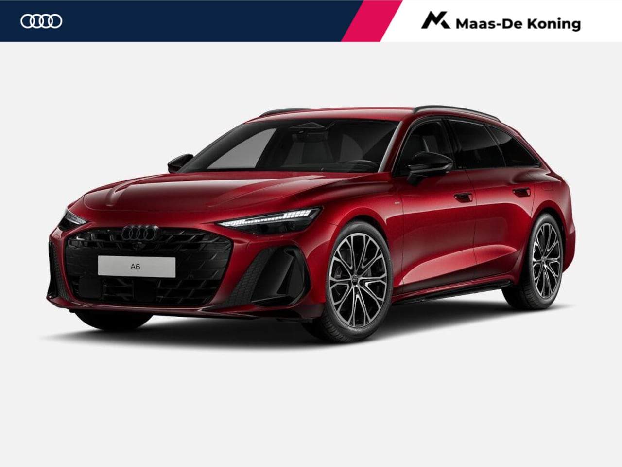 Audi A6 Avant - 2.0 e-hybrid quattro S edition 299 PK · Premium pakket · Tech plus · 20" LM Velgen - AutoWereld.nl