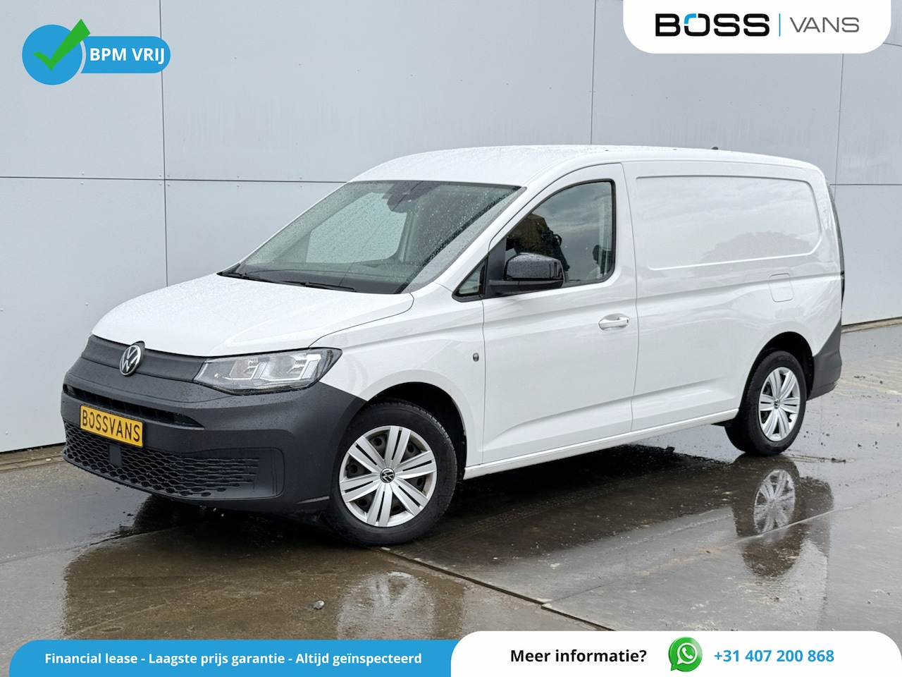 Volkswagen Caddy Cargo - 2.0 TDI 122PK Automaat L1 Cruise Control Climate Control Navigatie Carplay Parkeersensoren - AutoWereld.nl