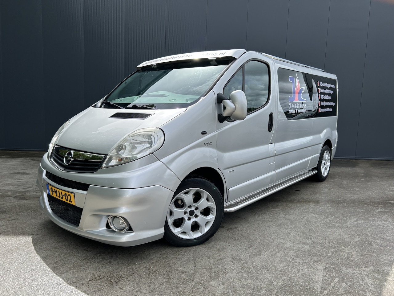 Opel Vivaro - 2.5 CDTI L2H1 DC DUBBELE CABINE AIRCO CRUISE TREKHAAK - AutoWereld.nl