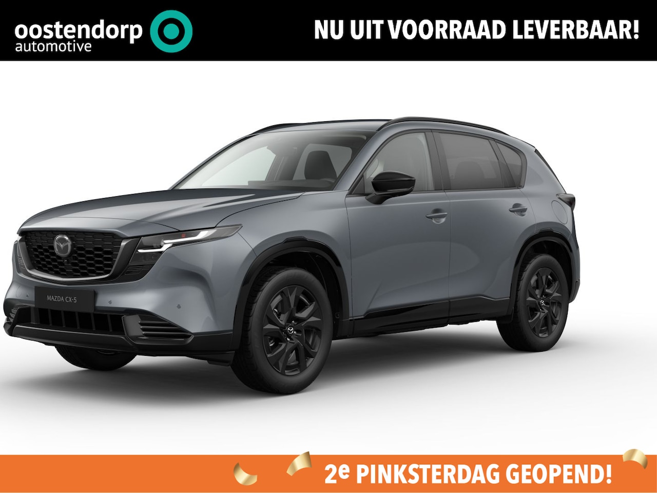 Mazda CX-5 - 2.5 E-SKYACTIV G 141 M HYBRID Homura Voorraad auto leverbaar vanaf maart 2026 | Panoramisc - AutoWereld.nl