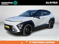 Hyundai Kona - 1.6 GDI HEV Premium | 19" Glossy Black velgenset | Stoelverwarming & ventilatie | 360° cam