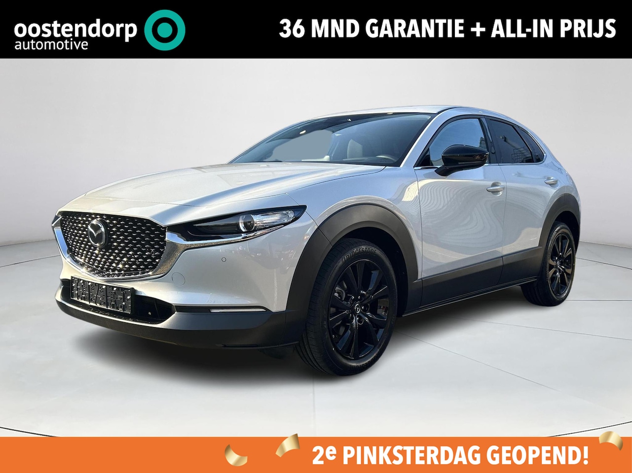 Mazda CX-30 - 2.5 e-SkyActiv-G M Hybrid Homura | Achteruitrij camera met sensoren voor en achter | Klima - AutoWereld.nl