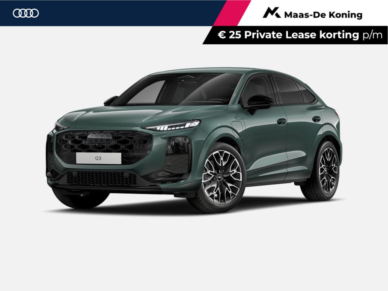 Audi Q3 Sportback - 1.5 200kW e-hybrid S edition 272 PK · Optiekpakket zwart glanzend · 20" LM Velgen · Led-ko - AutoWereld.nl