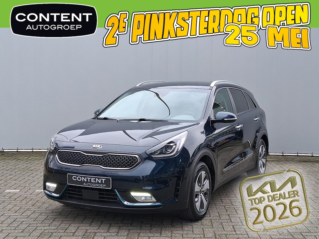 Kia Niro - 1.6 GDi PHEV Plug-In Executiveline |Leder |JBL |Trekhaak! - AutoWereld.nl