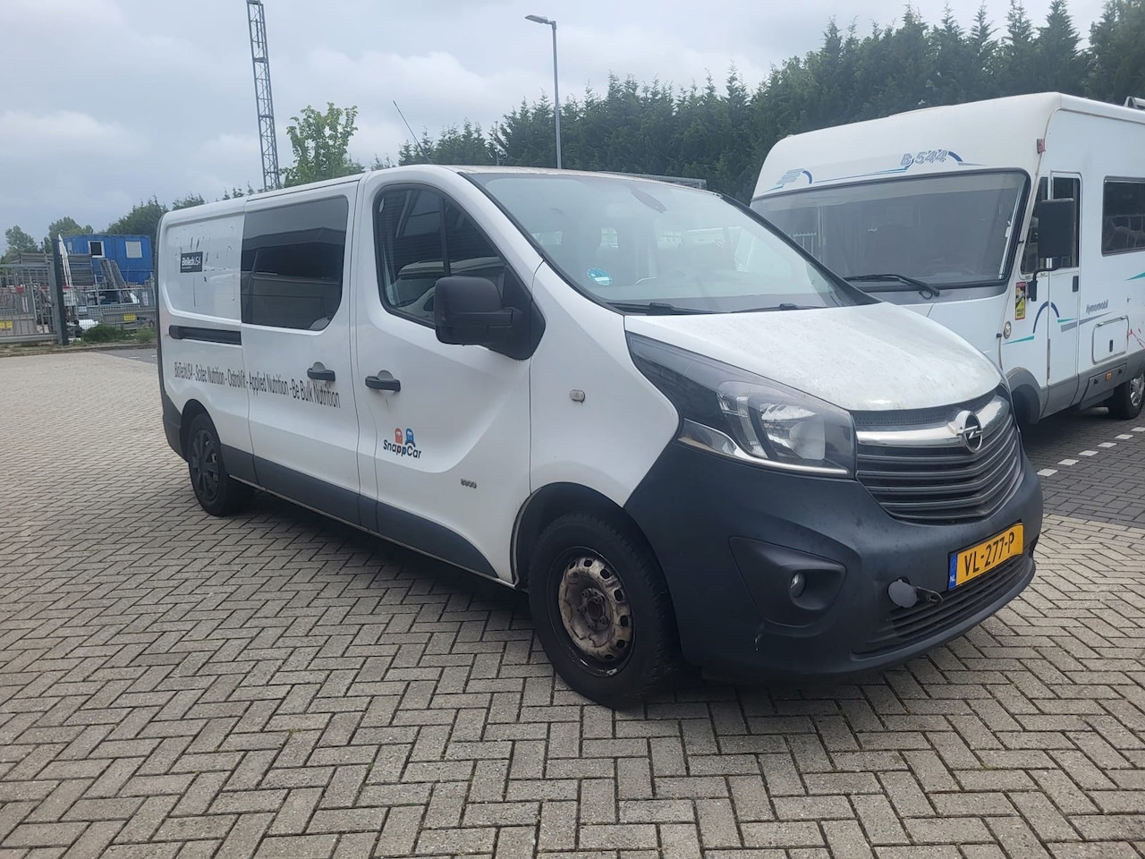 Opel Vivaro - 1.6 CDTI L2H1 DC Edition EcoFlex DUBBELE CABINE AIRCO LANG WIT 2015 - AutoWereld.nl