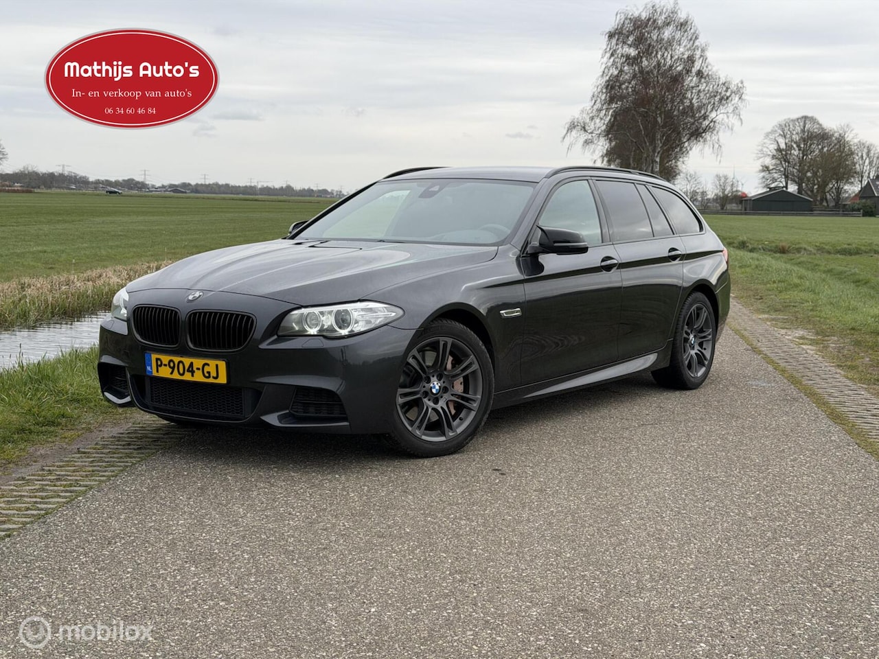 BMW 5-serie Touring - 535i High Executive M-pakket! HUD Nieuwe Lagerschalen! - AutoWereld.nl