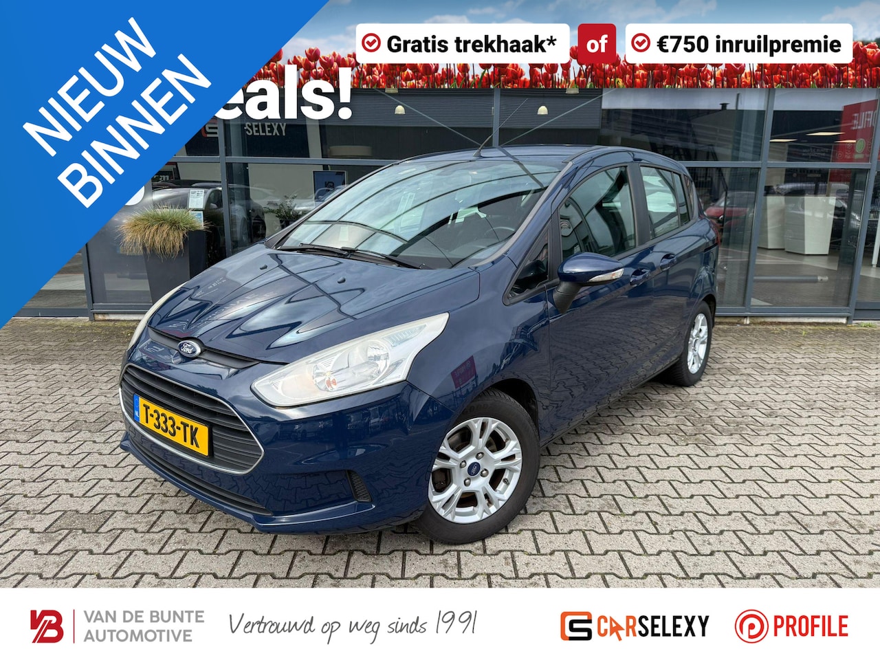 Ford B-Max - 1.4 Style *Trekhaak & Stoelverwarming* - AutoWereld.nl
