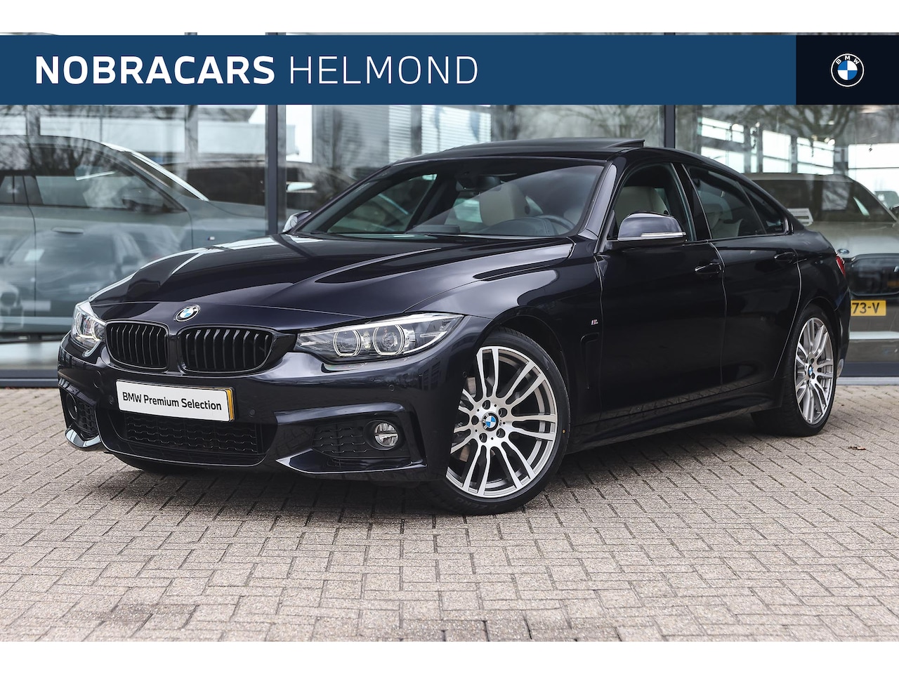 BMW 4-serie Gran Coupé - 420i High Executive M Sport Automaat / Schuif-kanteldak / Sportstoelen / Achteruitrijcamer - AutoWereld.nl