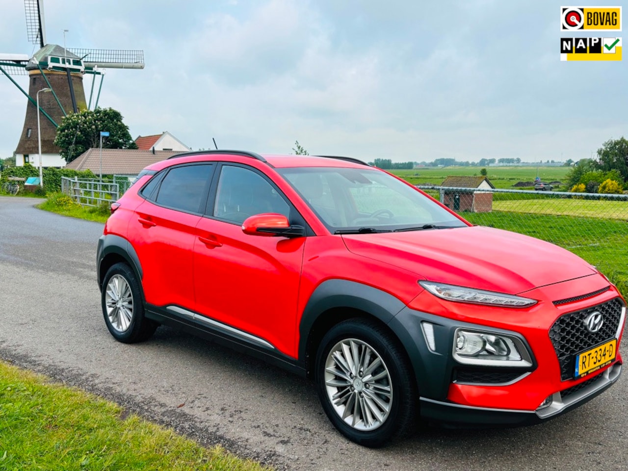 Hyundai Kona - 1.0T Fashion|Apple carplay|Lijnherkenning|Camera - AutoWereld.nl