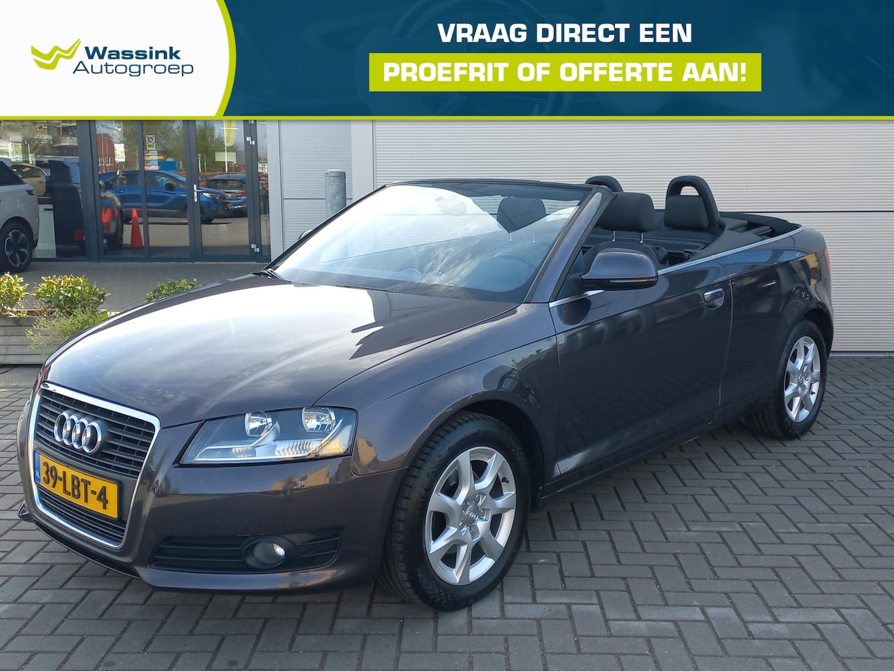Audi A3 Cabriolet - 1.6 102pk Cabrio Pro Line | Climate control | Navigatie via Apple / Android | Elektrische - AutoWereld.nl