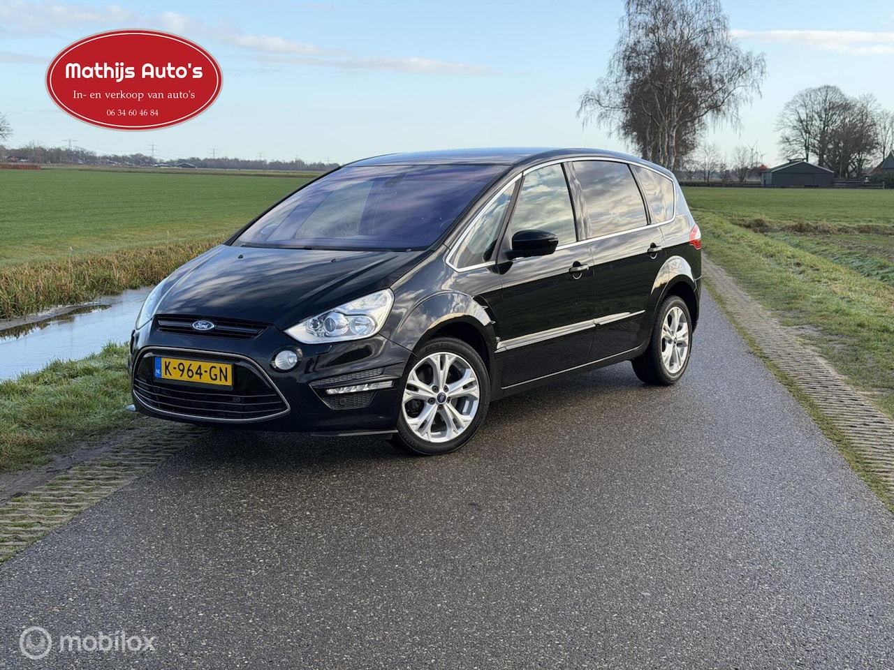 Ford S-Max - 1.6 EcoBoost Platinum Navi Climate Nette auto! - AutoWereld.nl